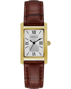 Caravelle Ladies Watch-Leather Strap