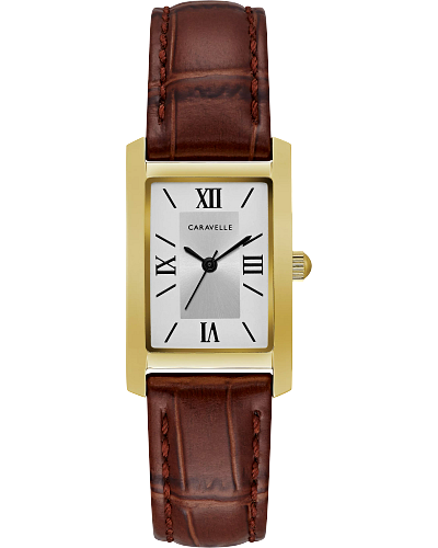 Caravelle Ladies Watch-Leather Strap