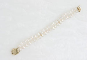 Cultured Pearl Bracelet - Double