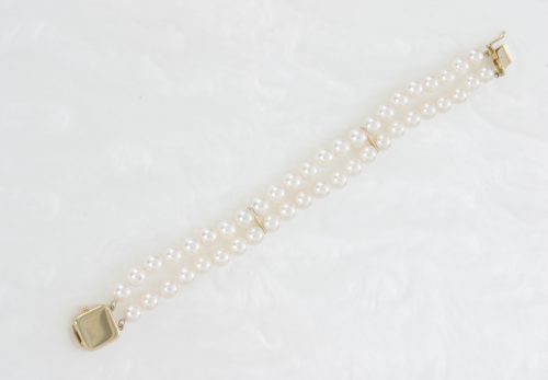 Cultured Pearl Bracelet - Double
