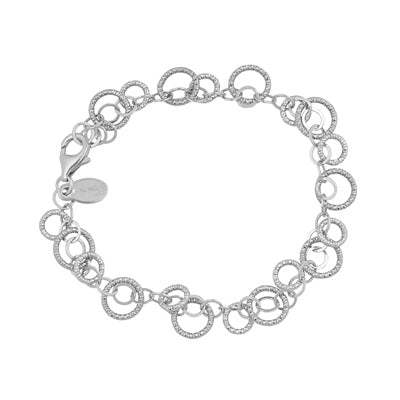 Stainless Steel Cha Cha Circle Bracelet