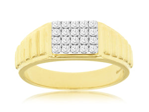 MEN'S DIAMOND RING (C8717D)