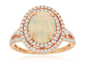 OPAL & DIAMOND RING (PC6272F)