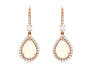 OPAL & DIAMOND EARRING (PC7239F)