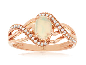 OPAL & DIAMOND RING (PC8418F)