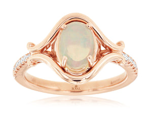 OPAL & DIAMOND RING (PC9230F)