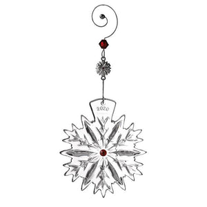 Snowflake Wishes Love Ornament 2020