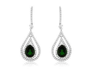 RUSSALITE & DIAMOND EARRING (WC6284C)