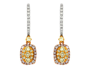 WHITE&YELLOW&PINK DIAMOND ERNG (WC6914M)