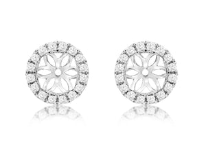 DIAMOND EARRING JACKETS (WC8780D)