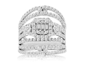 LADIES DIAMOND RING (WC8926D)