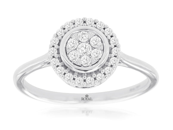 LADIES' DIAMOND RING (WC9640D)